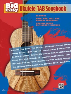 The Big Easy Ukulele TAB Songbook by Alfred Music