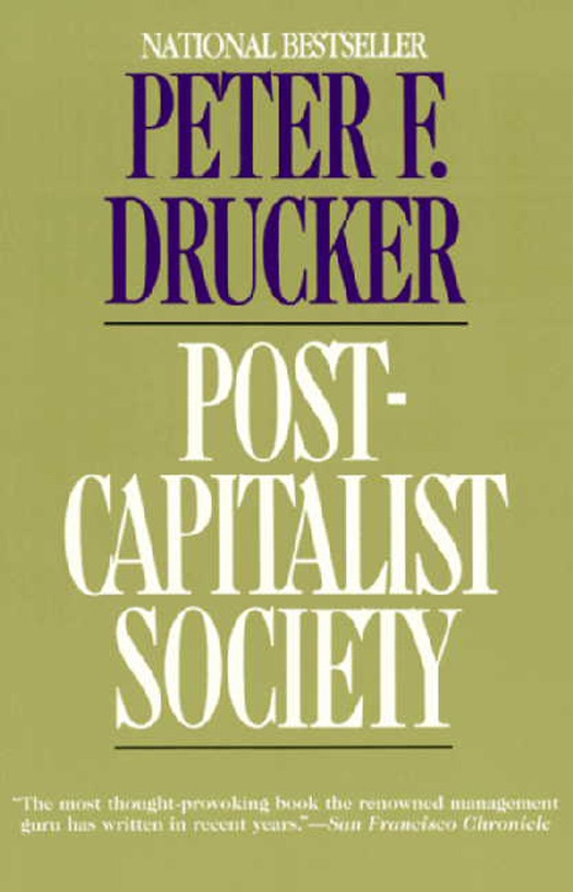 Post-capitalist society cover