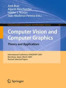 Read: Computer Vision and Computer Graphics. Theory and Applications Book