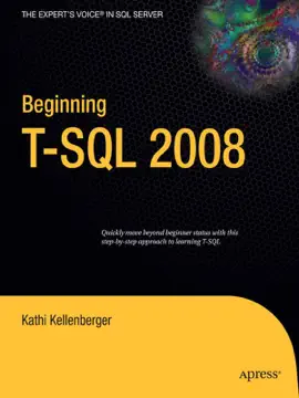 Read: Book Beginning T-SQL 2008