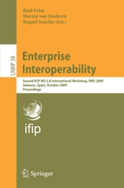 Enterprise Interoperability - Raúl Poler, Marten van Sinderen & Raquel Sanchis