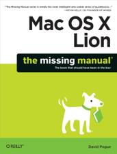 Mac OS X Lion: The Missing Manual - David Pogue Cover Art