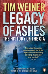 Book cover for Legacy of Ashes by Tim Weiner