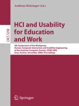 Read: HCI and Usability Book for Education and Work