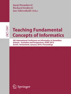 Read: Book Teaching Fundamental Concepts of Informatics