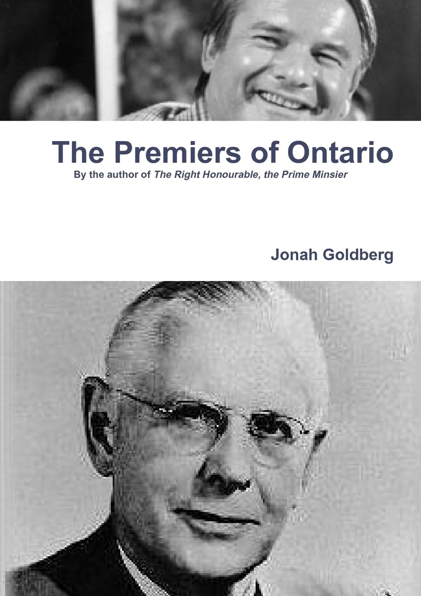 Premiers of Ontario cover