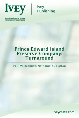 Read: Prince Edward Island Preserve Company: Turnaround Book