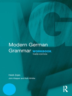 Modern German Grammar Workbook by Heidi Zojer