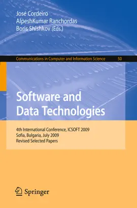 Read: Software and Data Technologies Book