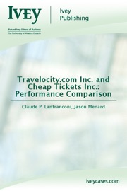 Travelocity.com Inc. and Cheap Tickets Inc.: Performance Comparison