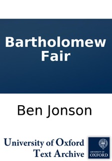 Bartholomew Fair by Ben Jonson