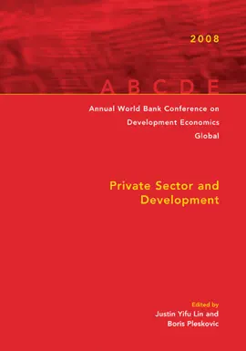 Read: Annual World Bank Conference on Development Book Economics 2008, Global