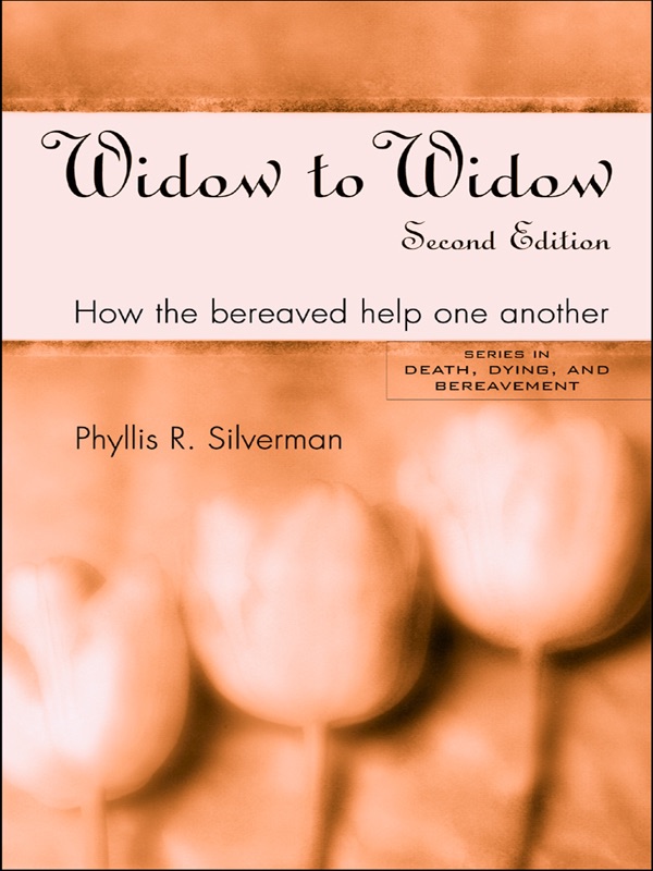 Widow to Widow cover
