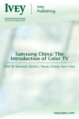 Read: Samsung China: The Introduction of Color TV Book