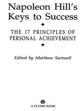 Read: Napoleon Book Hill's Keys to Success