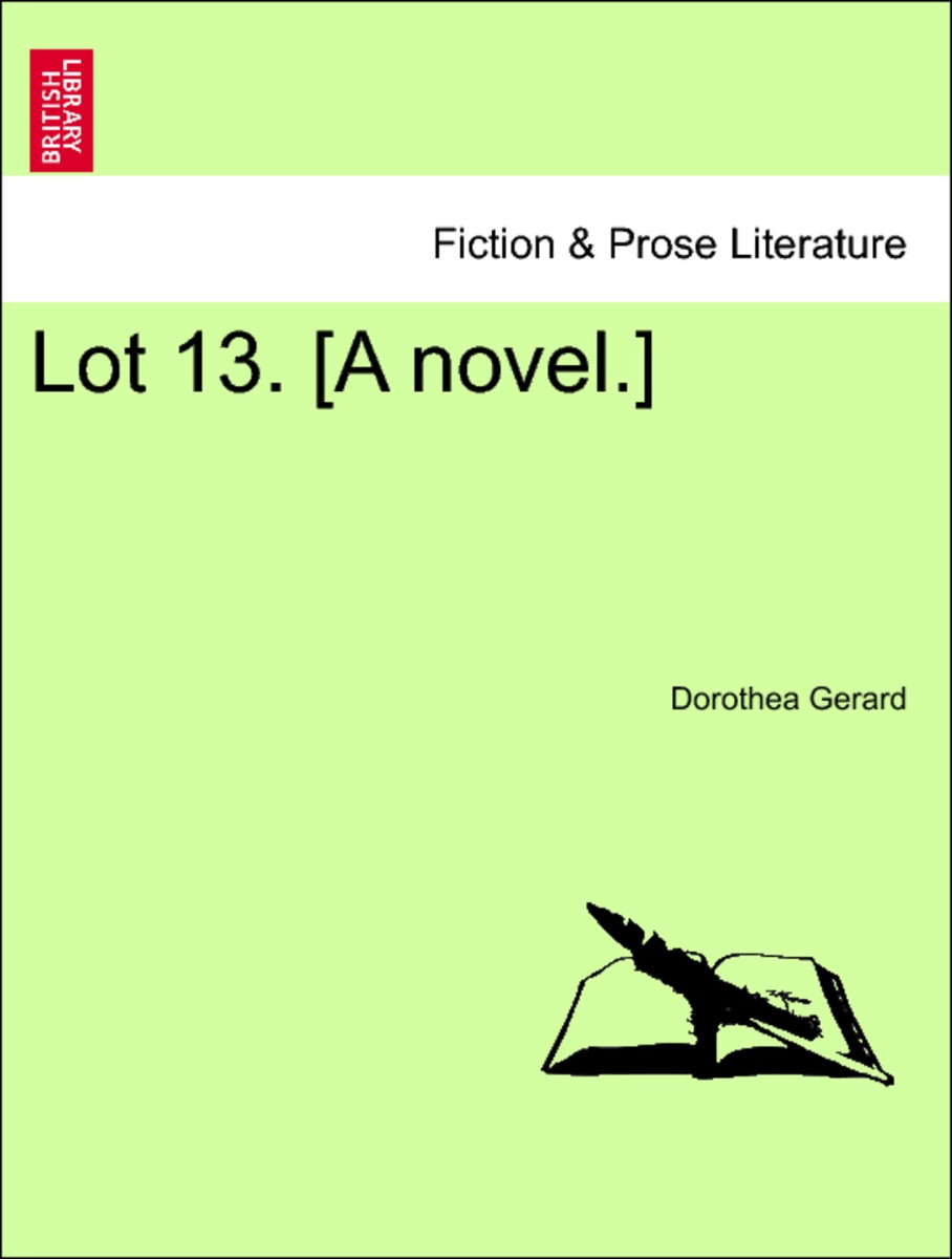 Lot 13 cover