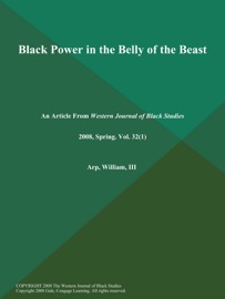 Black Power in the Belly of the Beast