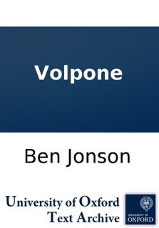 Volpone by Ben Jonson