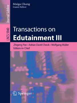 Read: Book Transactions on Edutainment III