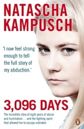 Book cover for 3,096 Days by Natascha Kampusch