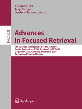 Read: Advances in Focused Book Retrieval
