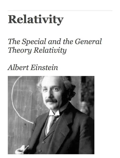 Relativity