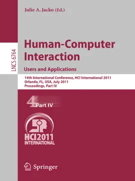 Read: Human-Computer Interaction: Users Book and Applications