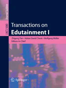 Read: Transactions on Edutainment Book I