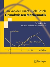 Book cover for Grundwissen Mathematik by Jan van de Craats & Rob Bosch