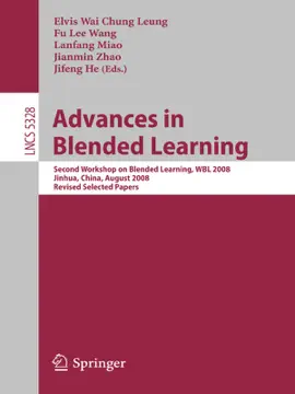 Read: Advances in Blended Learning Book