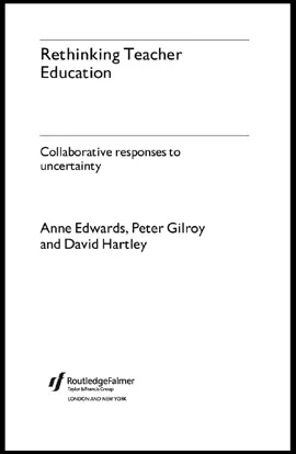 Read: Rethinking Teacher Education Book