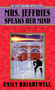 Mrs. Jeffries Speaks Her Mind - Emily Brightwell Cover Art