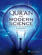 Book cover for The Qur'an & Modern Science: Compatible or Incompatible? by Zakir Naik