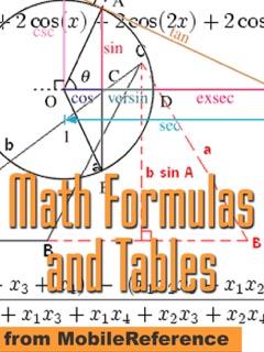 Math Formulas and Tables by MobileReference