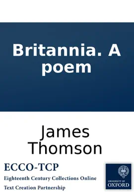 Read: Book Britannia. A poem