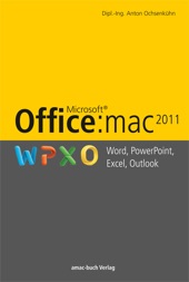 Book cover for Microsoft Office:mac 2011 by Anton Ochsenkühn