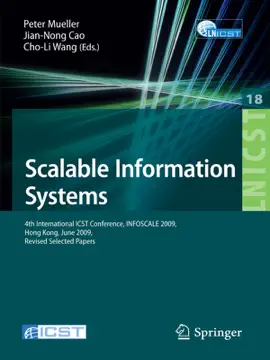 Read: Book Scalable Information Systems