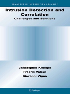 Intrusion Detection and Correlation by Christopher Kruegel, Fredrik Valeur & Giovanni Vigna