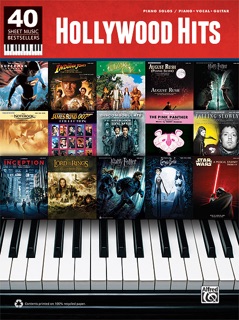 40 Sheet Music Bestsellers: Hollywood Hits by Alfred Music