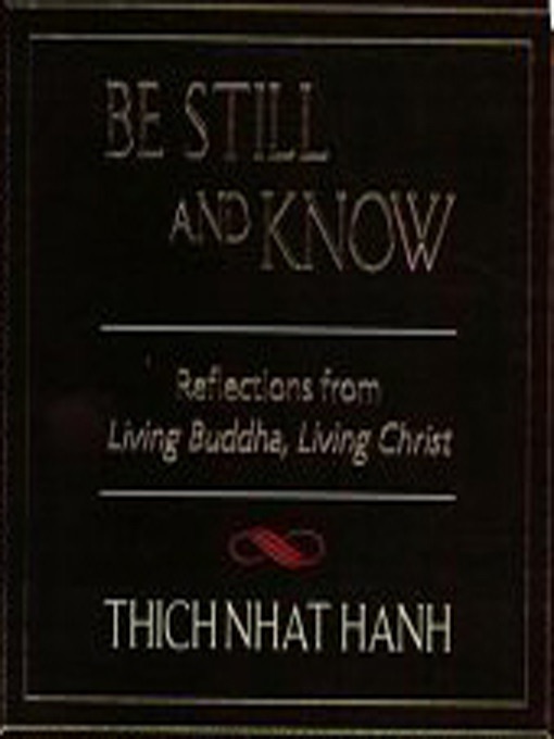 Be Still and Know