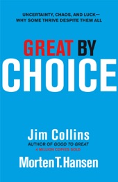 Book cover for Great by Choice by Jim Collins & Morten T. Hansen