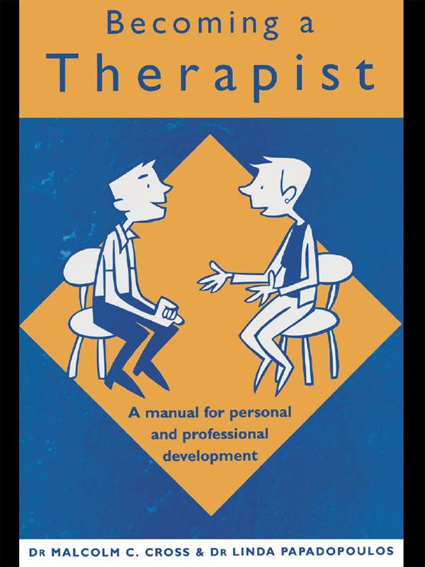 Becoming a counsellor cover