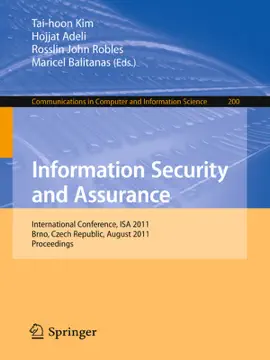 Read: Book Information Security and Assurance