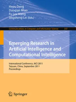 Read: Emerging Book Research in Artificial Intelligence and ComputationaI Intelligence
