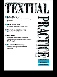 Textual Practice by Terence Hawkes