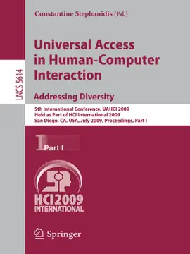 Read: Universal Access in Human-Computer Interaction. Book Addressing Diversity