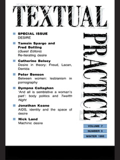 Textual Practice by Terence Hawkes