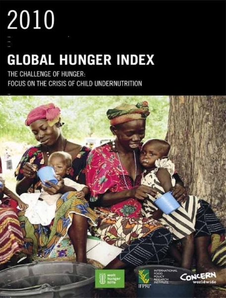 2010 Global Hunger Index: the Challenge of Hunger: Focus on the Crisis of Child Undernutrition cover