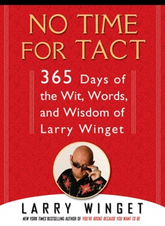 No Time for Tact by Larry Winget
