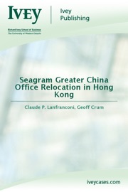 Seagram Greater China Office Relocation in Hong Kong